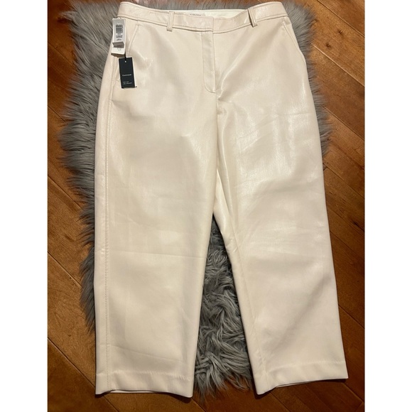 🌟Host Pick🌟Babaton Command Cropped Pant Cropped Vegan Leather Pants Size 14 - Picture 6 of 8